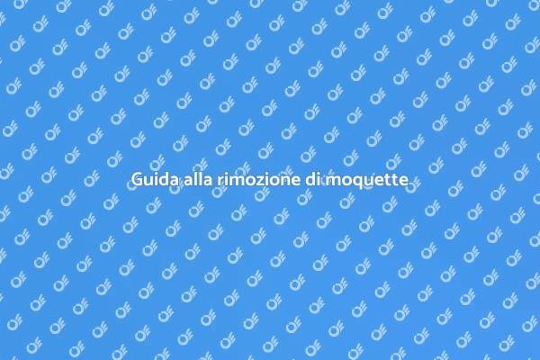 Rinfresca la tua casa: rimozione moquette