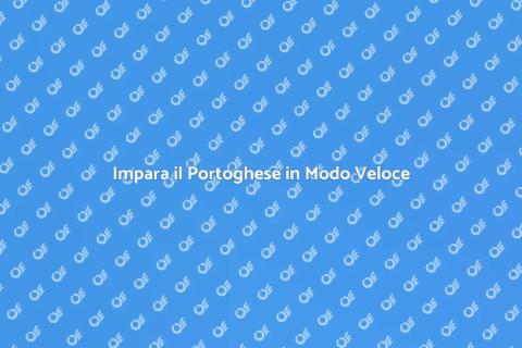Corso di Portoghese Accelerato Online