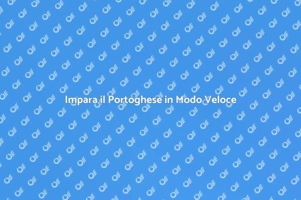 Scopri il Portoghese in Pochi Passi