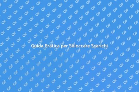 Pulire e Sbloccare gli Scarichi Facile