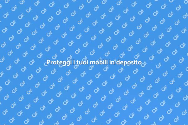 Mobili in deposito: sicurezza garantita
