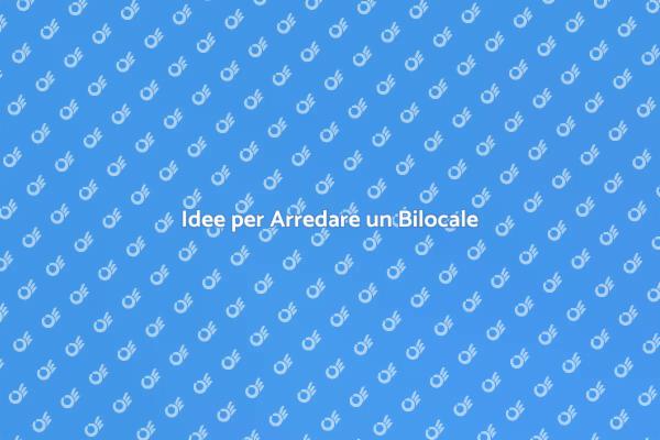 Come Arredare un Bilocale con Stile