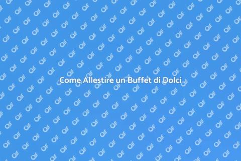 Buffet di Dolci per Matrimonio