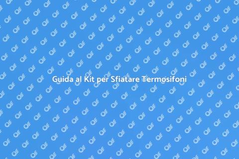 Kit per Sfiatare Termosifoni Efficace