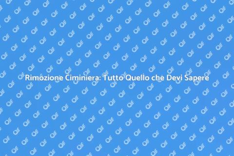 Rimuovere una Ciminiera: Guida Pratica