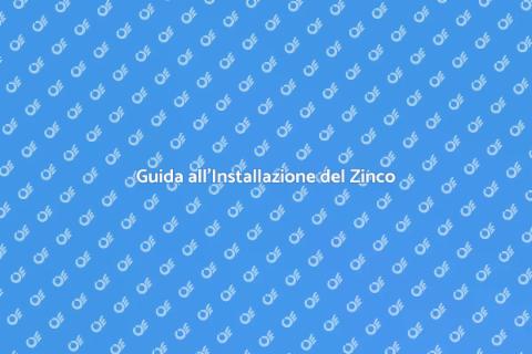 Installare Copertura in Zinco