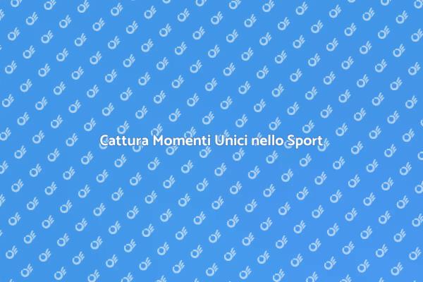 Cattura l'Energia dello Sport con Noi