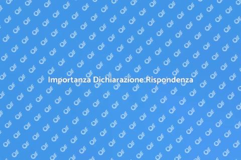 Dichiarazione di Rispondenza Impianti