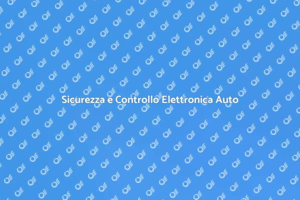 Controllo Elettronico Auto: Perché è Essenziale
