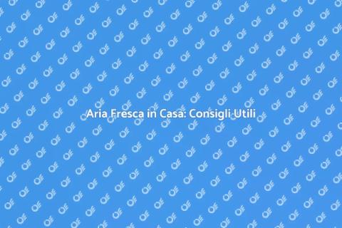 Deodorizzare la Casa: Guida Pratica