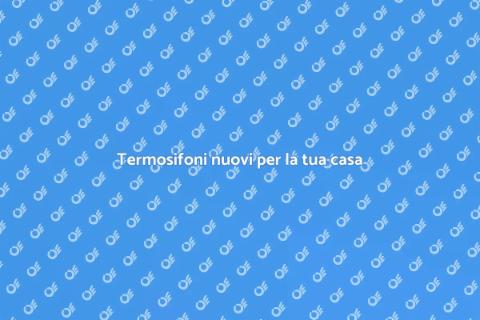 Cambiare il termosifone per comfort