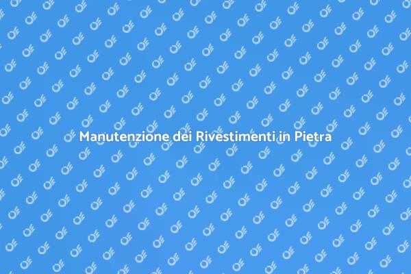 Arte della Riparazione in Pietra