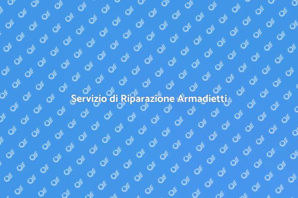 Ripristina i Tuoi Armadietti Oggi!