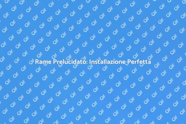 Ristrutturare con Lamiera in Rame