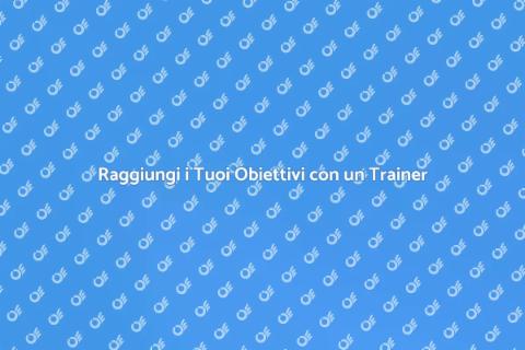 Potenzia il Tuo Fitness con un Personal Trainer