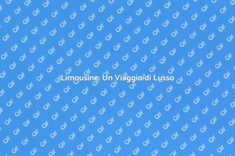 Servizio di Limousine di Lusso