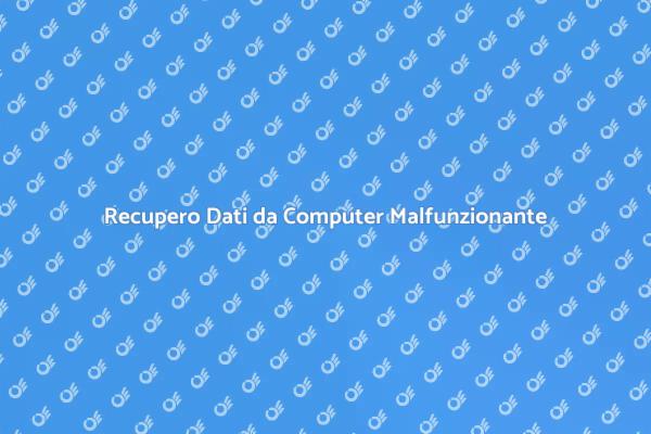 Come Estrarre Dati da un Computer Rotto