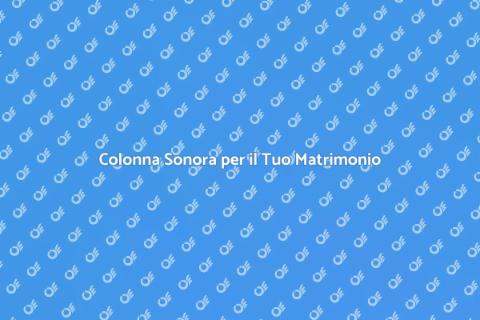 Musica per Matrimonio: Atmosfera Perfetta