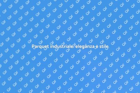 Installazione parquet industriale