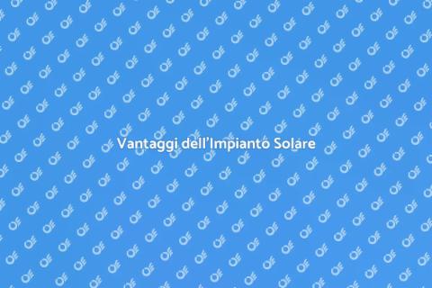 Impianto Solare Residenziale