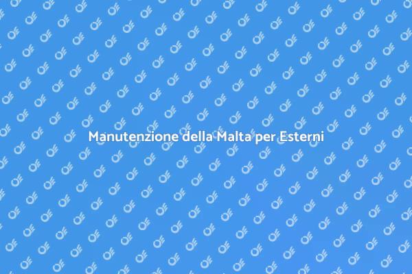 Importanza della Pulizia della Malta
