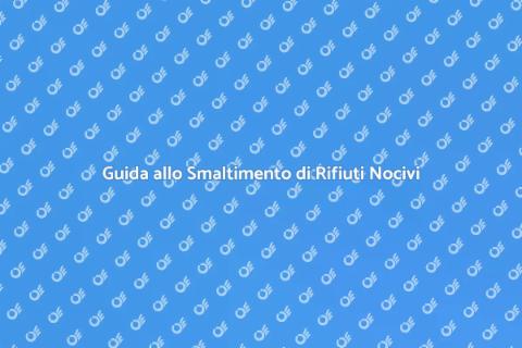 Smaltimento Rifiuti Pericolosi: Guida