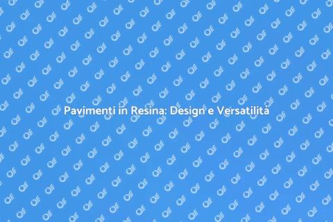 Superficie Decorativa per Pavimenti in Resina