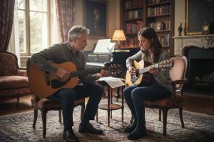 prendere un'insegnante di chitarra: Da €20