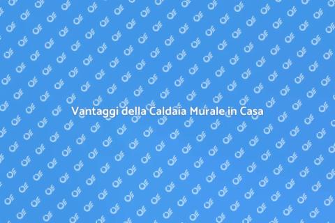 Caldaia Murale: Comfort e Innovazione