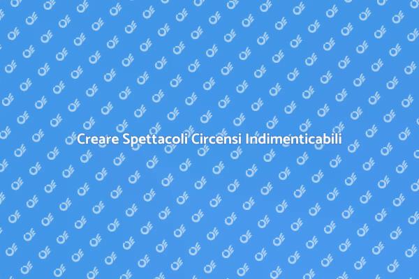 Trasforma il Tuo Evento in Magia