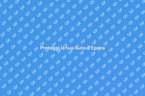 Assicurazioni per Auto d'Epoca