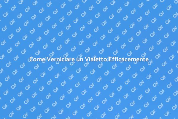 Rinnova il Tuo Vialetto con Stile