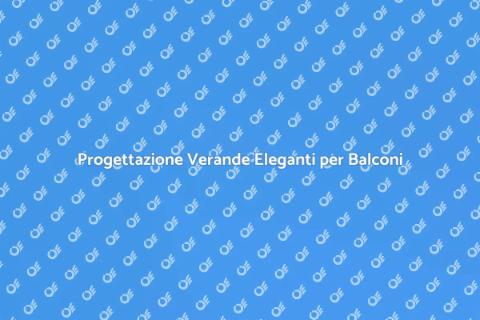 Verande per Balconi con Parapetti Vetro
