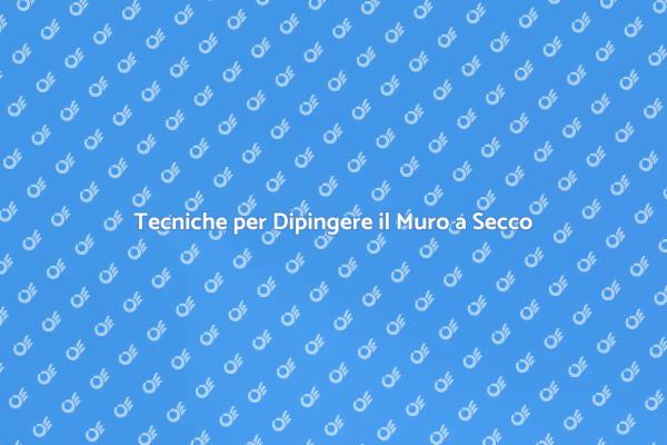 Rinnova la Casa con il Muro a Secco