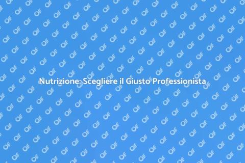 Supporto Nutrizionista per Benessere