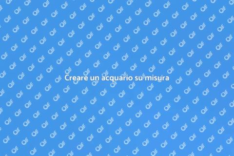 Installazione acquario personalizzato