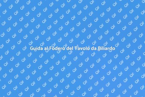 Foderare il Panno del Tavolo da Biliardo