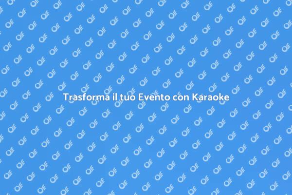 Karaoke Professionale per Ogni Evento