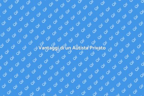 Autista Privato: Libertà e Comfort