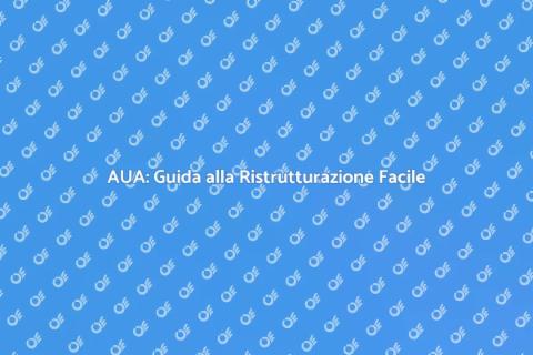 Procedura AUA per Ristrutturazioni