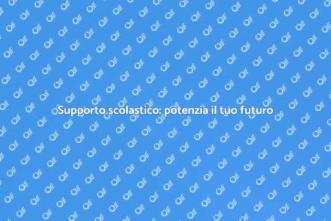 Supporto scolastico: aiuto per studenti