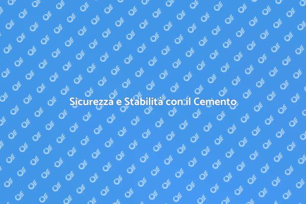 Stabilità Strutturale: Cemento e Ristrutturazioni