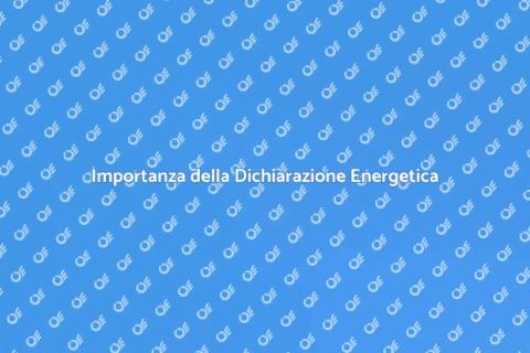 Dichiarazione di Prestazione Energetica