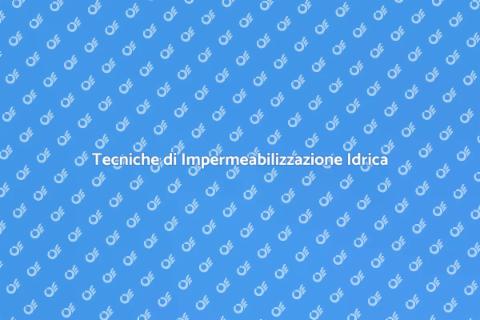 Impermeabilizzare Opere Difesa Idrica