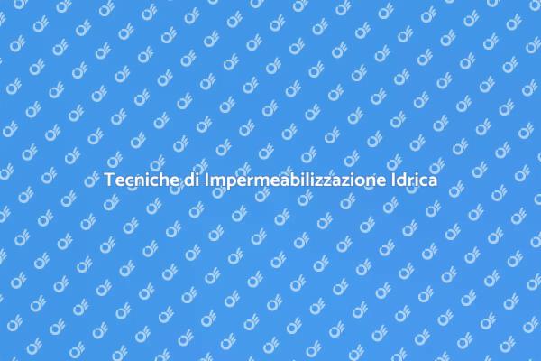Proteggi le Opere Idrauliche dall'Acqua
