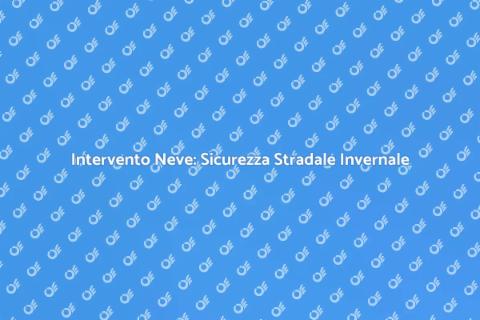 Pulizia Neve: Intervento Stradale Efficace