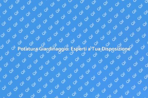Potatura Professionale per Piante Sane