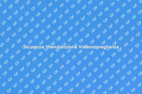 Manutenzione Impianti Videosorveglianza