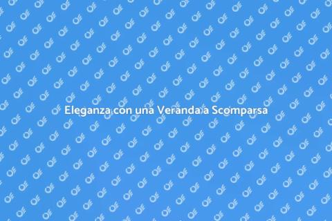 Veranda a Scomparsa in Stile Classico
