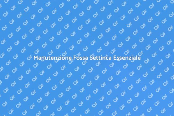 La Fossa Settinca: Pompare per Salute